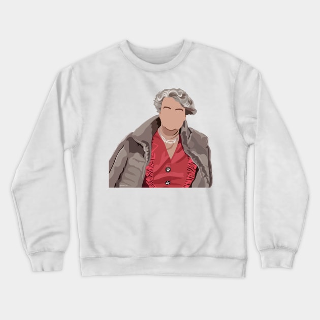 Eleanor Roosevelt Crewneck Sweatshirt by itsaulart